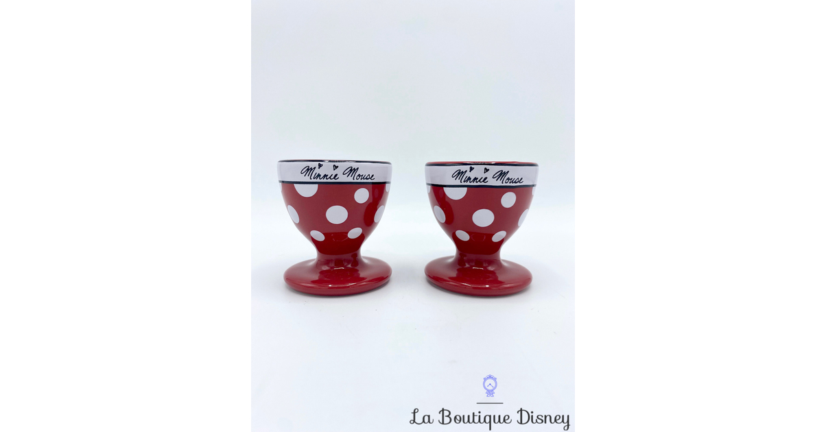 Magnifique Paire De Coquetiers En Faïence Plissés Blanc 1950. En Très Bon état, De Rares Traces